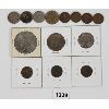 Image 2 : LOT OF 10 - AMERICAN COINS INCL. 1971 $1 COIN, 1936 BUFFALO NICKEL & LINCOLN HEAD 1 CENT COINS