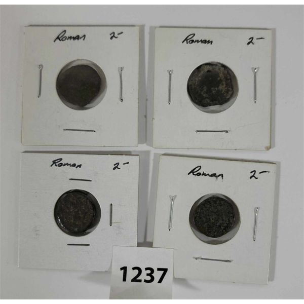 LOT OF 4 - ROMAN COINS
