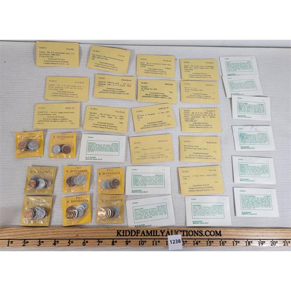 JOB LOT - WORLD COINS - INCL IRELAND, GREAT BRITAIN & THAILAND, ETC. 