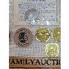 Image 2 : LOT OF 15 - MISC MEDALLIONS & WOODEN NICKELS - INCL QUEEN ELIZABETH JUBILEE & OLYMPICS 