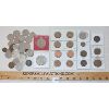 Image 2 : JOB LOT - WORLD COINS & MEDALLIONS - INCL PENCE, SHILLINGS & PENNIES, ETC. 