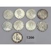 Image 2 : LOT OF 9 - CDN 50 CENT SILVER PCS