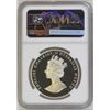 Image 2 : 1993 FALKLANDS CORONATION ANNIVERSARY S50P, NGC PF 69 ULTRA CAMEO (Finer: 1)