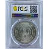 Image 2 : China, Republic, 1927, Memento dollar $1, LM-49,  PCGS MS61.