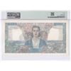 Image 2 : France, 1947, 5000 Francs, J.3340654. PMG 40. A large size banknote with beautiful design, as one of