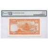 Image 2 : The Chartered Bank, ND (1967), $5, T/F 1257450. PMG 58EPQ.
