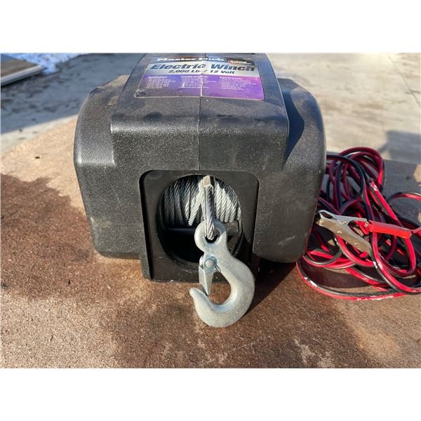 MASTER LOCK ELECTRIC WINCH - APPEARS NEW, IN BOX