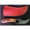 Image 1 : Hand Forged Damascus Steel Fixed Blade Knife