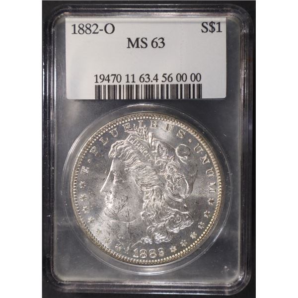 1882-O MORGAN DOLLAR COMPUGRADE CH BU