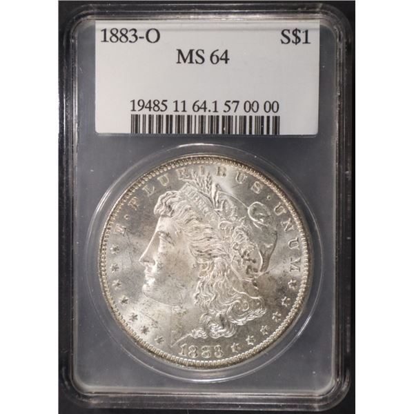 1883-O MORGAN DOLLAR COMPUGRADE CH/GEM BU