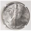 Image 2 : 1986 AMERICAN SILVER EAGLE NGC MS69