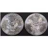Image 2 : 2016 & 2017 AMERICAN SILVER EAGLES