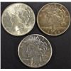 Image 1 : 1923, 1924, 1926 PEACE DOLLARS