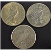 Image 2 : 1924, 1925, 1926 PEACE DOLLARS