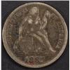 Image 1 : 1887 SEATED LIBERTY DIME XF