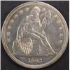 Image 1 : 1842 SEATED LIBERTY DOLLAR AU