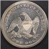Image 2 : 1842 SEATED LIBERTY DOLLAR AU