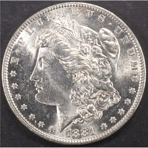 1881-O MORGAN DOLLAR BU