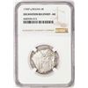 Image 1 : Shipwreck 1745P q Bolivia 4 Reales Silver Coin NGC AU Excavation Recovery