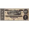 Image 1 : 1864 $10 Confederate States of America Note