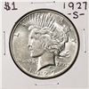 Image 1 : 1927-S $1 Peace Silver Dollar Coin