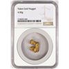 Image 1 : 4.50 Gram Yukon Gold Nugget NGC Graded