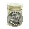 Image 1 : Roll of (20) Brilliant Uncirculated 1958-D Franklin Half Dollar Coins