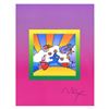 Image 2 : Peter Max "Cosmic Runner on Blends Ver II" Limited Edition Lithograph on Paper