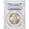 Image 1 : 1952-D Franklin Half Dollar Coin PCGS MS65FBL Great Toning