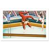 Image 1 : Yuval Mahler "Gymnast" Limited Edition Lithograph On Paper