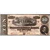 Image 1 : 1864 $10 Confederate States of America Note