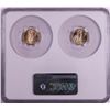 Image 2 : Set of 2021 Type 1 & Type 2 $5 American Gold Eagle Coins NGC MS70