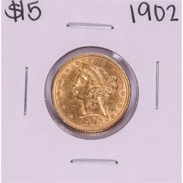 1902 $5 Liberty Head Half Eagle Gold Coin