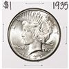 Image 1 : 1935 $1 Peace Silver Dollar Coin