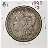 Image 1 : 1892-S $1 Morgan Silver Dollar Coin