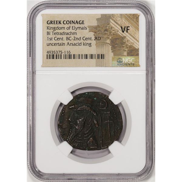1st cent. BC- 2nd Cent. AD Greek Coinage Kingdom of Elymaid Ancient Coin NGC VF
