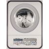 Image 2 : 2019-P $1 Proof Apollo 11 50th Anniversary Silver Coin NGC PF70 Ultra Cameo Signed ER