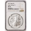 Image 1 : 2021 Type 2 $1 American Silver Eagle Coin NGC MS70