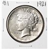 Image 1 : 1921 High Relief $1 Peace Silver Dollar Coin