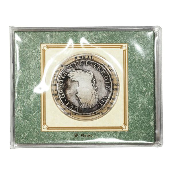 1821 MO Mexico 8 Reales Story Booklet