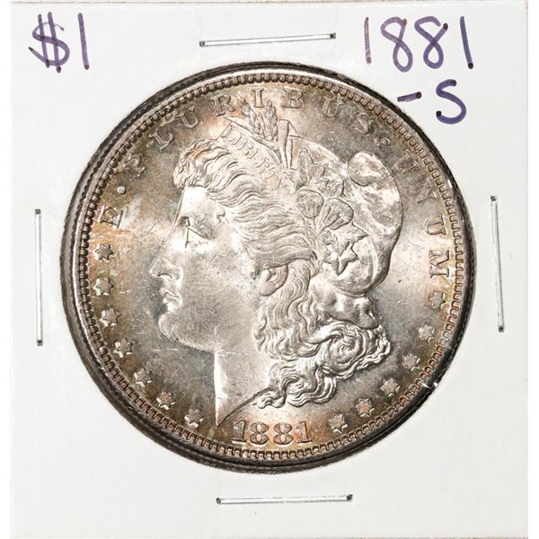 1881-S $1 Morgan Silver Dollar Coin