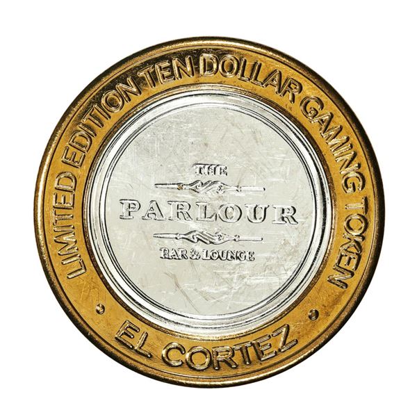 .999 Silver El Cortez Hotel and Casino $10 Limited Edition Gaming Token