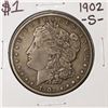 Image 1 : 1902-S $1 Morgan Silver Dollar Coin