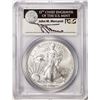 Image 1 : 2011(W) $1 American Silver Eagle Coin PCGS MS70 Mercanti Signature West Point Mint
