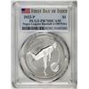 Image 1 : 2022-P $1 Proof Negro Leagues Baseball Silver Dollar Coin PCGS PR70DCAM FDOI