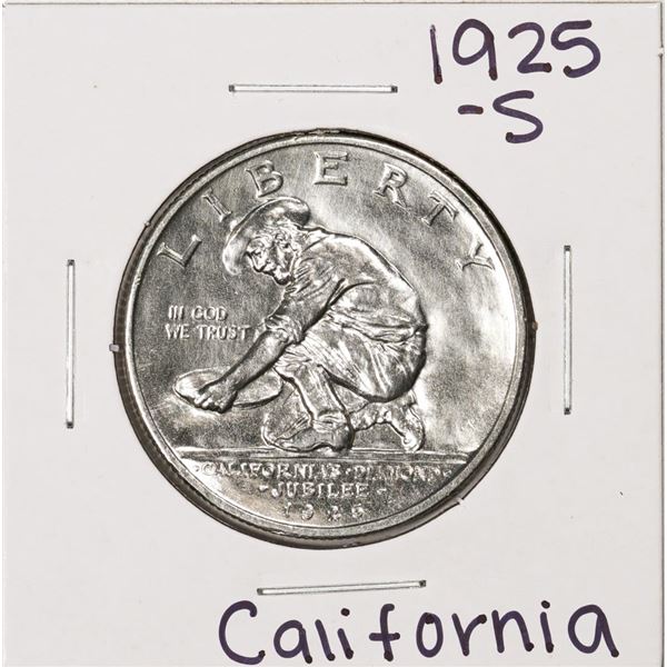 1925-S California Diamond Jubilee Commemorative Half Dollar Coin