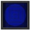 Image 1 : Victor Vasarely "Beta De La Serie Vonal" Mixed Media Print On Paper