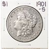 Image 1 : 1901-S $1 Morgan Silver Dollar Coin