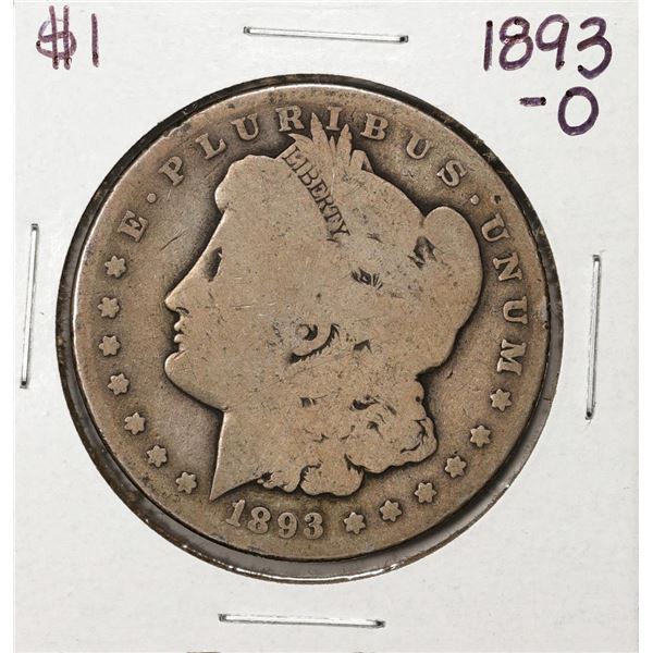 1893-O $1 Morgan Silver Dollar Coin