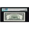 Image 2 : 1995 $5 Federal Reserve Note Minneapolis Fr. 1985-I PMG Gem Uncirculated 66